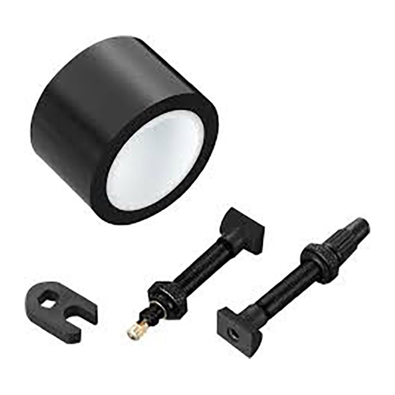 Kit Tubeless Zipp Cinta 26mm/2 Válvulas Presta 44mm Negro