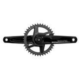 Sram Rival Wide D1 Quarq DUB Direct Mount 46t Aluminium Power Meter Vevparti Utan Vevlager 172.5mm Svart