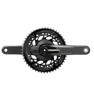 Juego Bielas Potenciómetro Sram Force Axs D2 Dub Direct Mount 50/37d 12v Sin Cazoletas Gris/Iridiscente