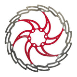 Bromsskiva XLC BR-X02 6-bult Silver/Röd