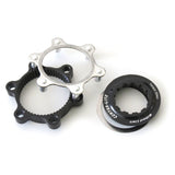 XLC BR-X62 Center Lock 6-Bolt Rotor Adapter Svart/Silver