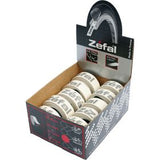 Box 10 Rullar Zefal Fälgtejp 17mm Vit