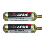 Blister 2 Zefal CO2 25g Skruvpatroner