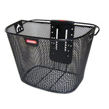 Klickfix Narrow Mesh Front Basket Adapter 16L Svart