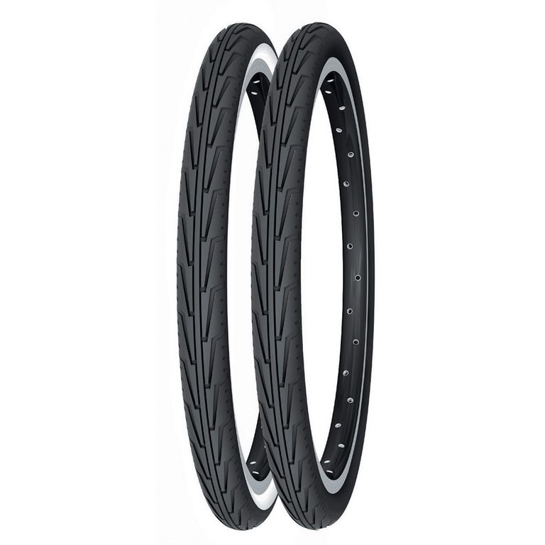 Cubierta Michelin Diabolo City 550A Acces Line Rigida Blanco/Negro