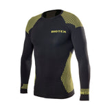 Biotex Hightech Seamless Base Layer Shirt Svart/Gul