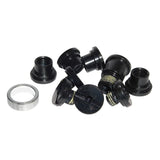 Campagnolo Super Record/Record/Chorus Kedjebladsbultssats Hane-Hona Svart
