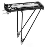Bakre Pakethållare Pletscher Genius 26/28 System 310/345mm Silver Utan Tillbehör