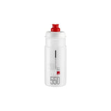 Vattenflaska Elite Jet Transparent Logo Red