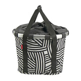 Klickfix Zebra Front Bag 15L 35x28x26cm Svart/Vit