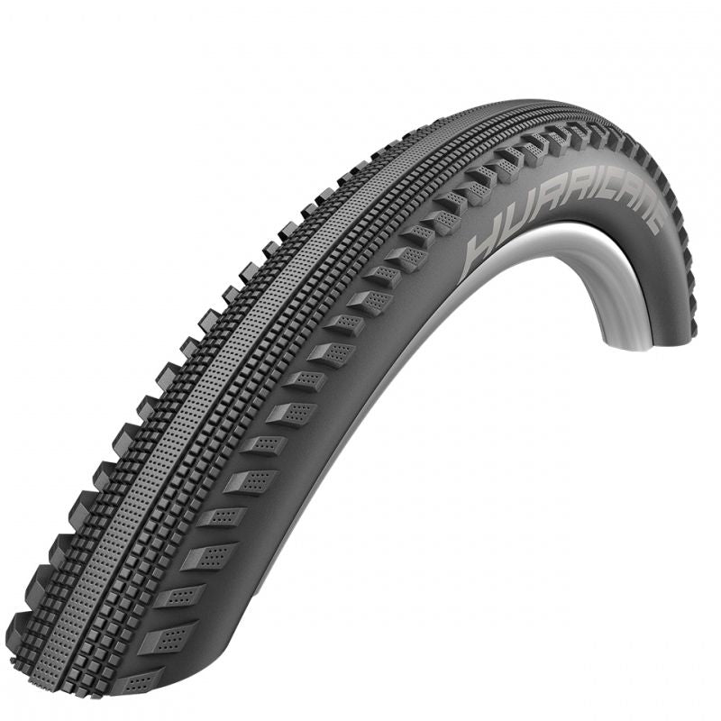 Cubierta Schwalbe Hurricane HS499 Performance SnakeSkin GreenGuard Addix Rígida Negro