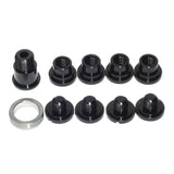 Stronglight Double Chainring Bolt Kit Campagnolo Ultra-Torque Svart