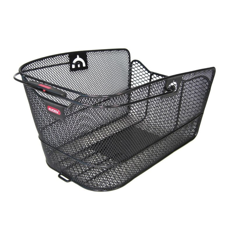 Cesta Trasera Klickfix CityMax GTA Malla Estrecha 23x22.5x36cm Negro