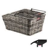 Klickfix Structura GT Clip Bakkorg Flätad 18L 44x24x20cm Grå