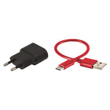Sigma USB-C Fast Charging Cable Svart/Röd