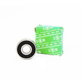 ISB Sealed Steel Bearing 608-2RS 8x22x7mm Silver/Black