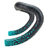Supacaz Super Sticky Kush Star Fade Stars Black/Sky Blue Styrlindning