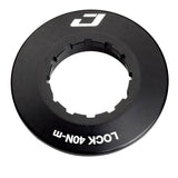Jagwire Center Lock Bromsskiva Intern Låsring 9/12mm Axlar Aluminium Svart