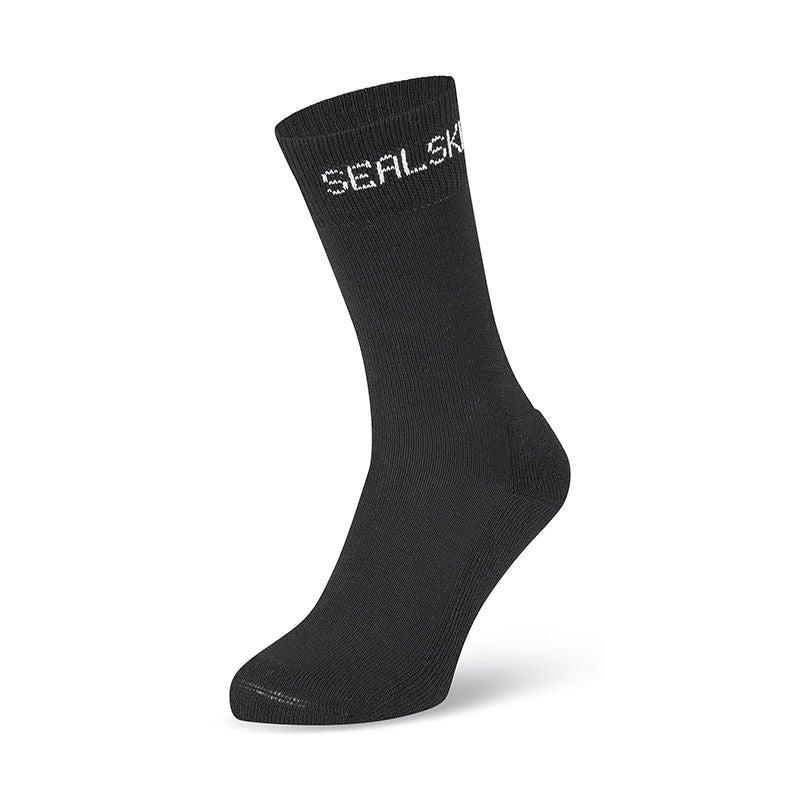 Calcetines Sealskinz Stuffield Solo Merino Negro
