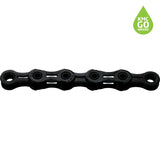 KMC DLC 11 Waxed Chain 118 länkar 11s Svart