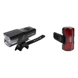 Zefal Supervision Light Set Front F200 Rear R150 USB Vit/Röd