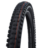 Cubierta Schwalbe Tacky Chan HS625 Evolution Super Ground Addix Ultra Soft TLE Plegable Negro