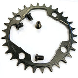 Fsa Powerbox Megatooth 96 BCD 4-Bolt Shimano 1x12s Svart