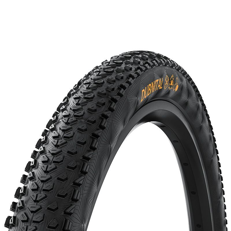 Cubierta Continental Dubnital Trail 27.5X2.40 Compuesto Rapid Tubeless Ready Plegable Negro