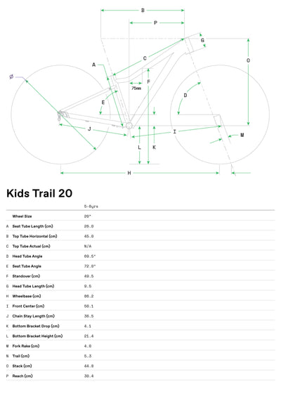 Cannondale Kids Trail 20 2026 Cactus Green #7
