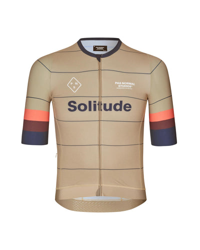 Maillot Manga Corta Solitude Late Drop Pas Normal Studios Hombre Beige