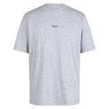 Rapha Herr Bomulls T-Shirt Light Grey Marl/Grey