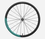 Oquo Rear Wheel Gravel RP35LTD Shimano HG Metallic Jade